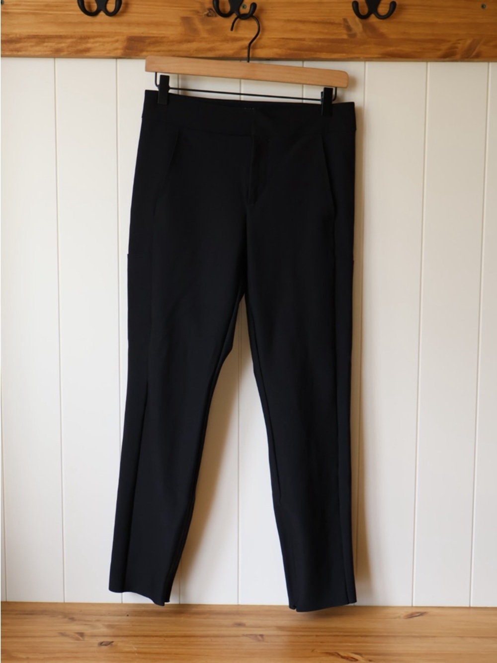 Athleta Black Straight Leg Pants